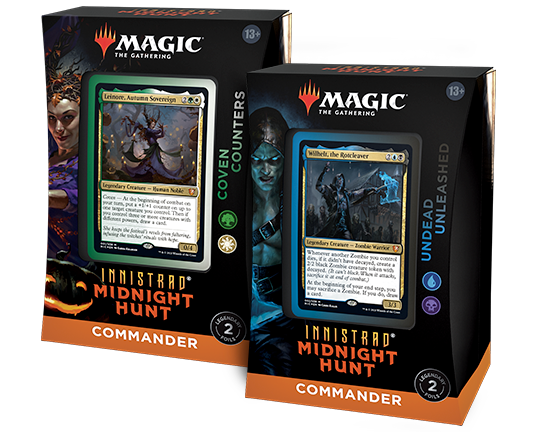 Innistrad: Midnight Hunt Commander Deck Display (2 Decks)